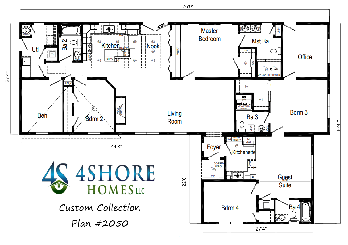 Plan #2050 » 4 Shore Homes & Realty